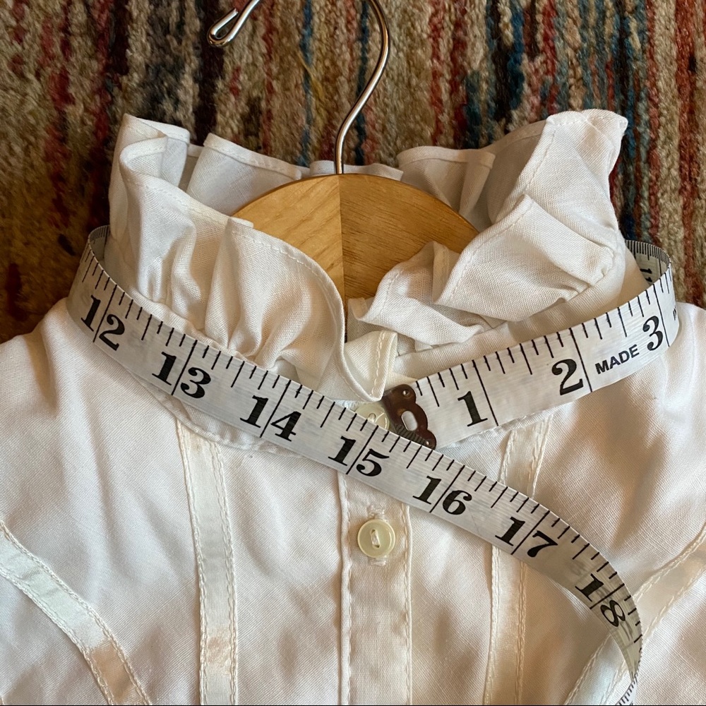 Gunne Sax / Jessica’s Gunnies Victorian Revival Blouse - Picture 10 of 11
